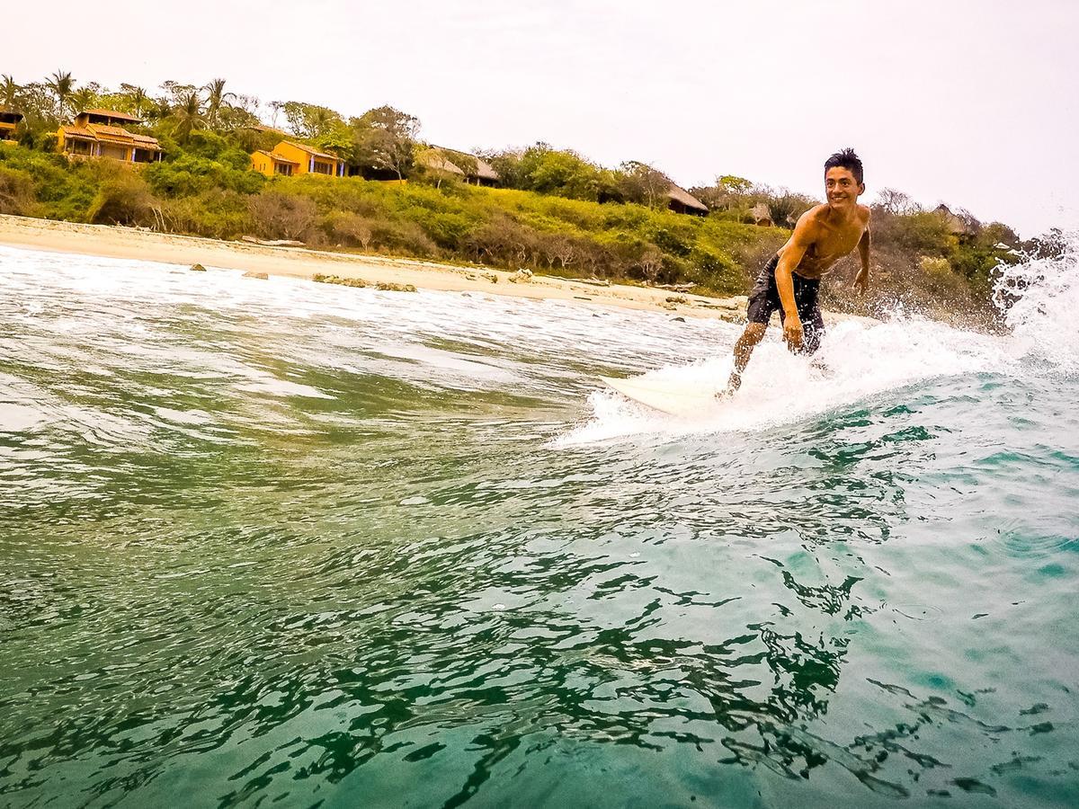 Experiencia Surf Camp Brisas de Zicatela Exterior foto